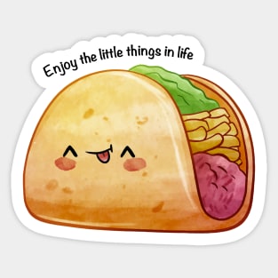 Yummy Yummy - Enjoy The Little Things In Life Sticker